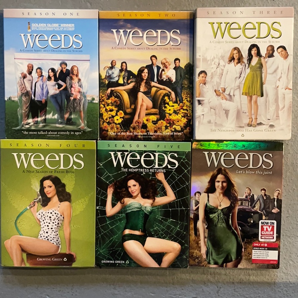 Weeds Seasons 1-6 DVDs